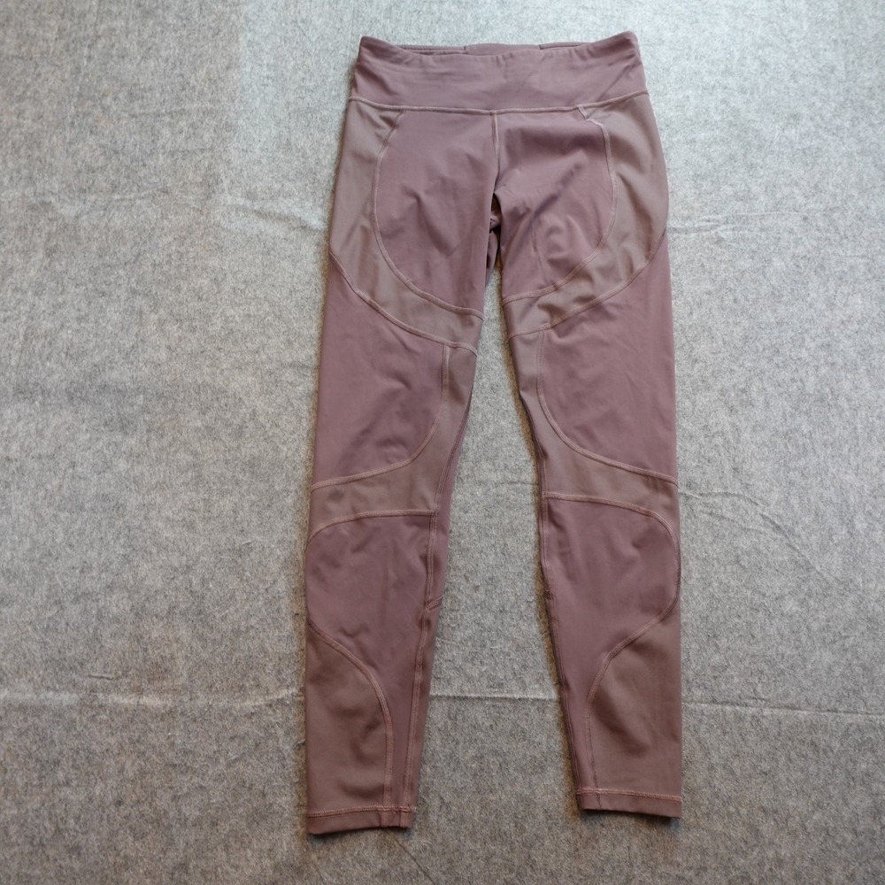 Lululemon Leggings Womens 10 Purple Antique Bark City Core Tight 28" Athletic
